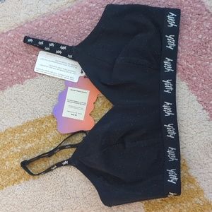 NWT Black sparkly YITTY bralette